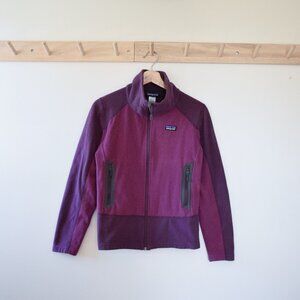 Patagonia fleece zip up sweater